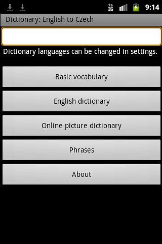 Advanced Dictionary