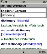 Dictionary for MIDs