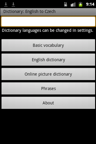 Advanced dictionary